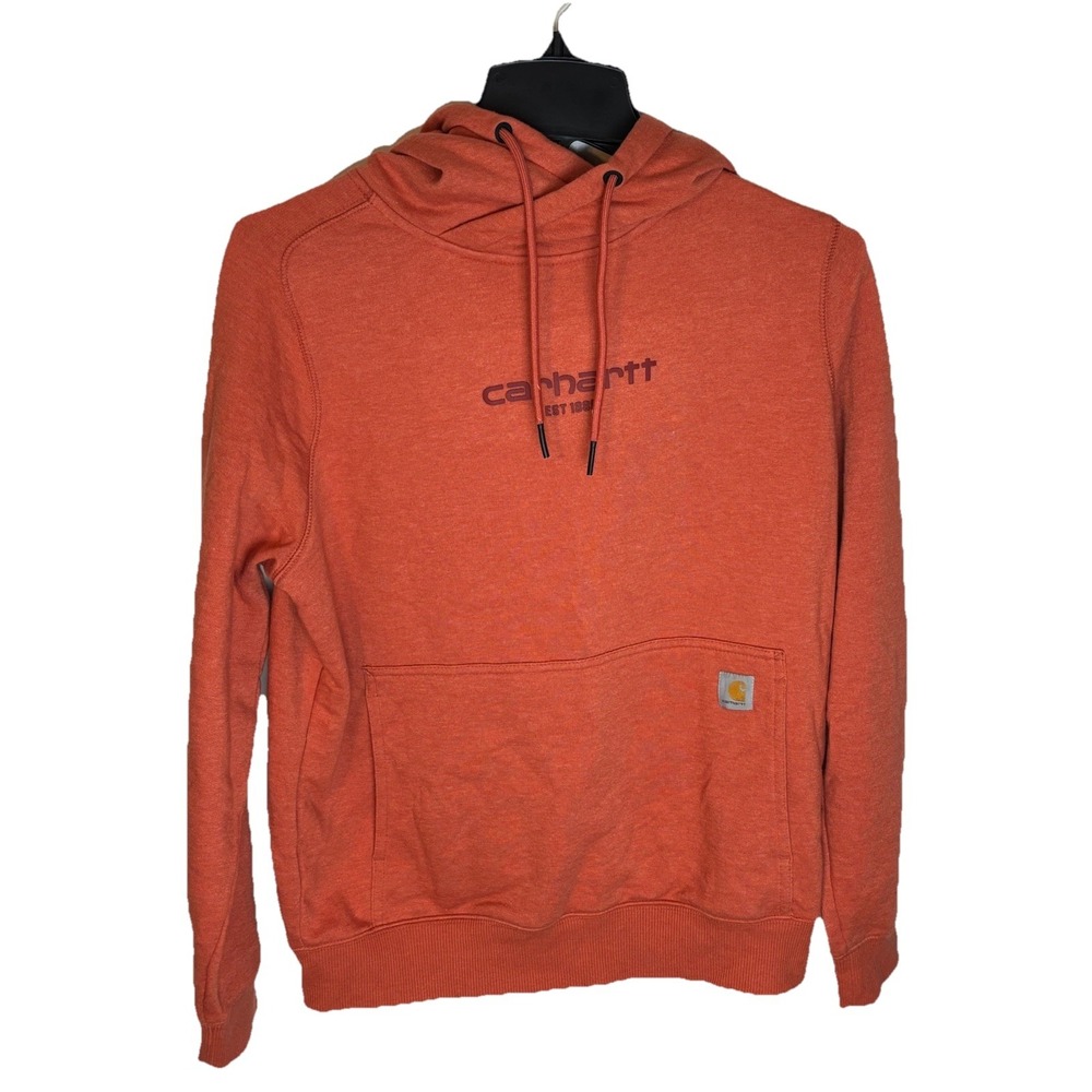 Carhartt Hoodie Womens Medium Force Relaxed Sweatshirt Style 105573
